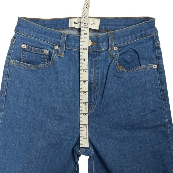 Reformation High Rise Blue Jeans - Picture 16 of 16
